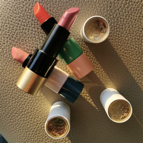hermes lipstick swatches